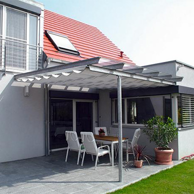 Sonnenschutz aussen - Schatten Schwarz